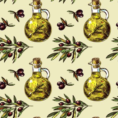 Zeytinyağı ve zeytin