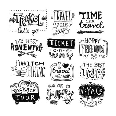 Elle çizilmiş trawel yazı.