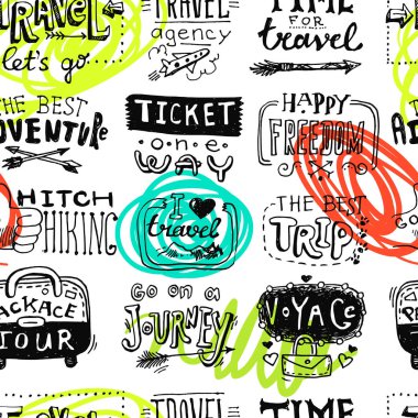 Elle çizilmiş trawel yazı.