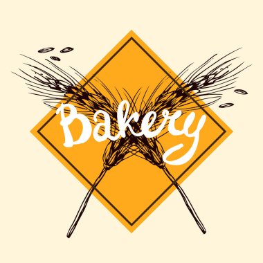 Elle çizilmiş vektör çizim fırın.