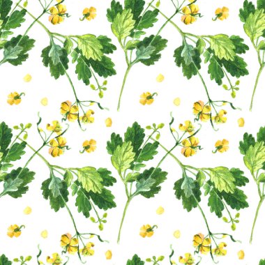 resimde dekoratif çiçek