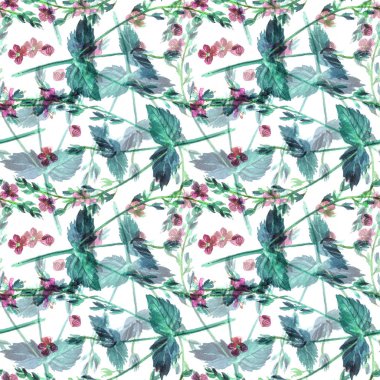 resimde dekoratif çiçek