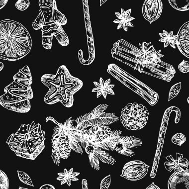 Weillustration Noel gıda