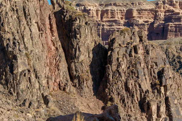 Charyn Canyon Luogo Famoso Kazakistan Simile Paesaggio Marziano — Foto Stock