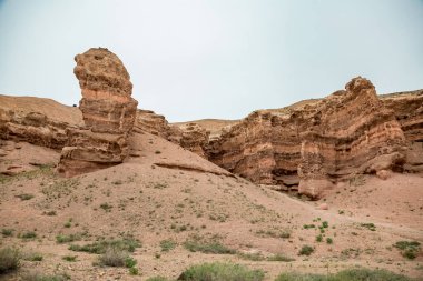 Kazakistan'ın Çarın Kanyonu