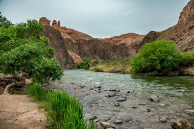 Kazakistan'ın Çarın Kanyonu