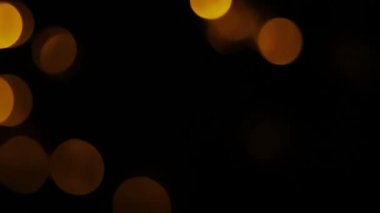 Gold Bokeh Overlay