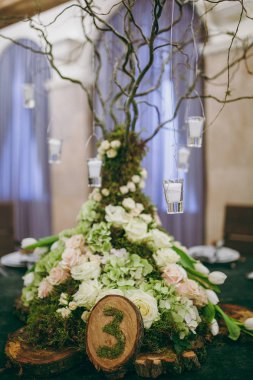 Tablolar düğünde numaralandırma