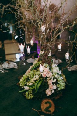 Tablolar düğünde numaralandırma