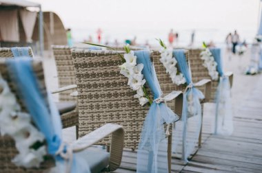 Koltukları düğün dekorasyon