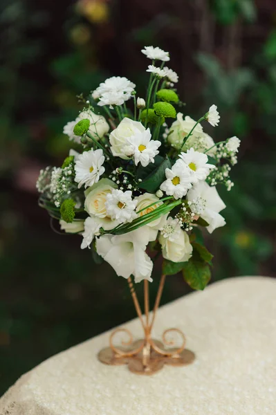 Bela decoração de flores no casamento — Fotografia de Stock