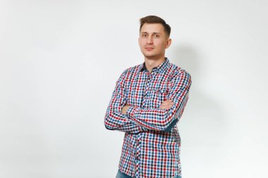 Beyaz eğlence genç gülümseyen yakışıklı neşeli pozitif memnun