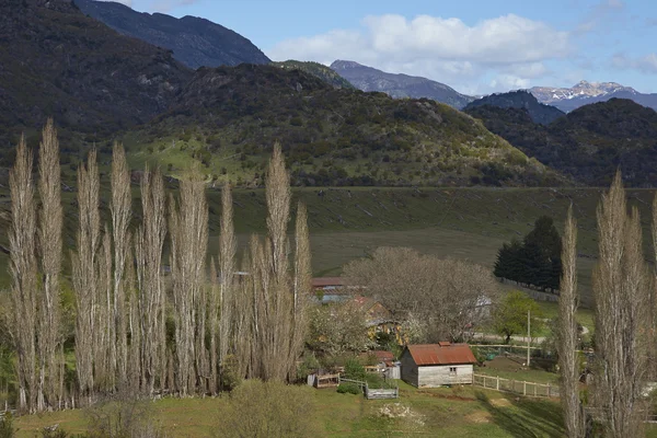 Colpo Scenico Belle Montagne Del Cile — Foto Stock