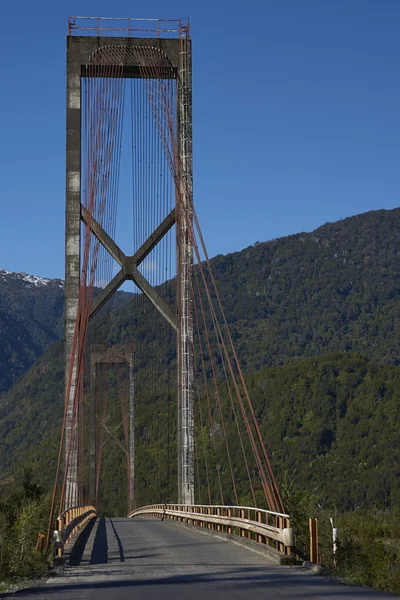Brücke auf der Carretera austral — Stockfoto