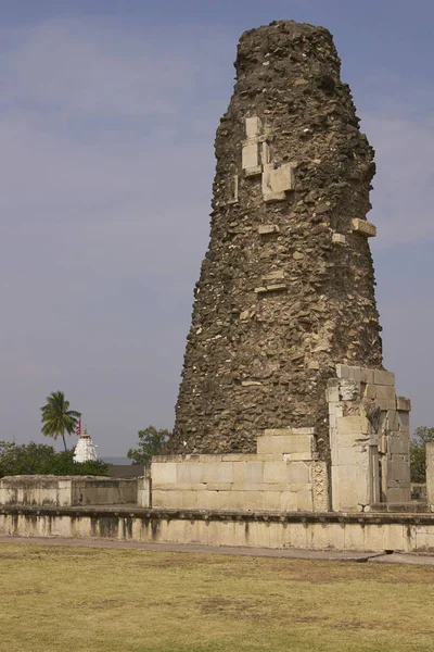 Colpo Scenico Dell Antico Tempio Indiano — Foto Stock