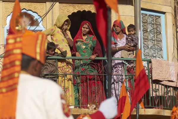 Jaisalmer пустыни фестиваль — стоковое фото