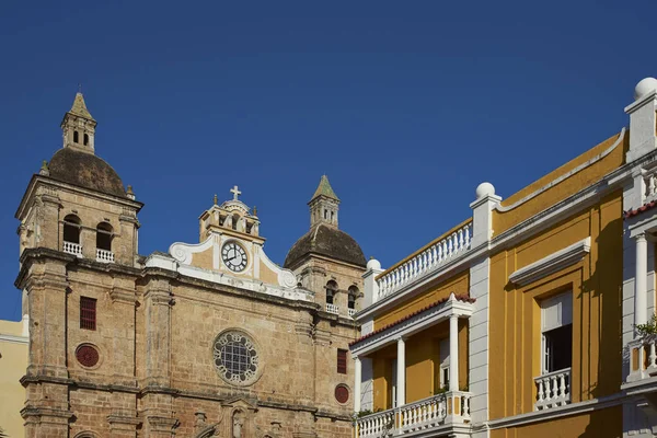 Historic architecture of Cartagena — Stock Photo, Image