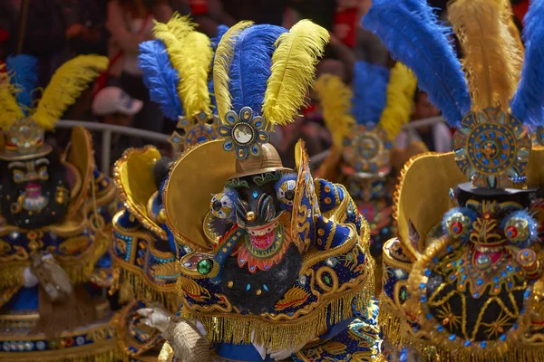 Danses Morenada au Carnaval d'Oruro — Photo