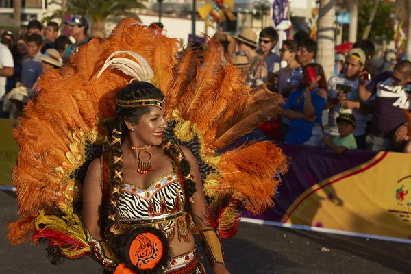 Bailarina de Tobas en el Carnaval de Arica —  Fotos de Stock