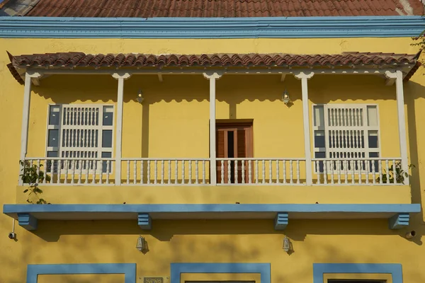 Balkony v Cartagena, Bolívie. — Stock fotografie