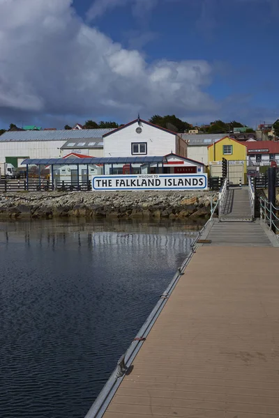 Ласкаво просимо на Фолклендських островів — стокове фото