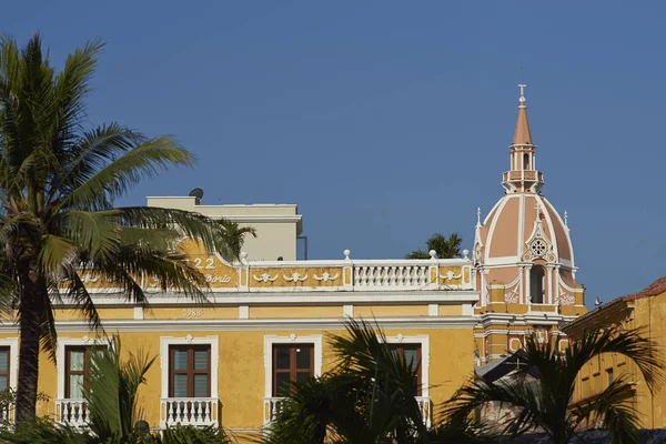 Historic buildings of Cartagena — Stock Photo, Image