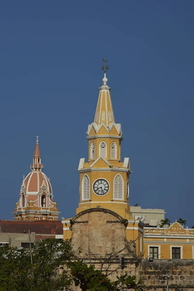 Torre del Reloj в Картахене, Колумбия — стоковое фото