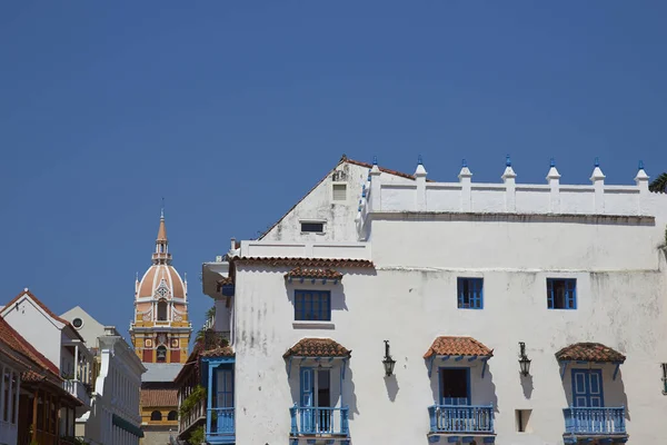 Historische gebouwen van Cartagena — Stockfoto