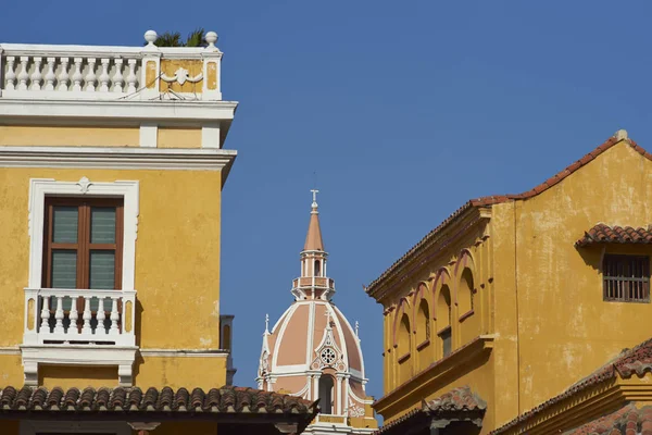 Historic buildings of Cartagena — Stock Photo, Image