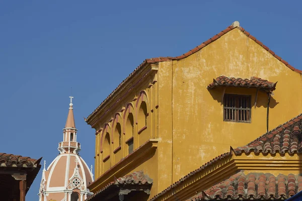 Historische gebouwen van Cartagena — Stockfoto