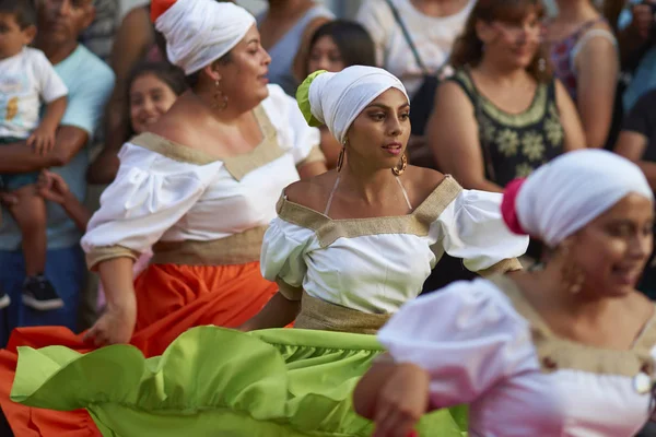 Dansers op het carnaval van Arica — Stockfoto