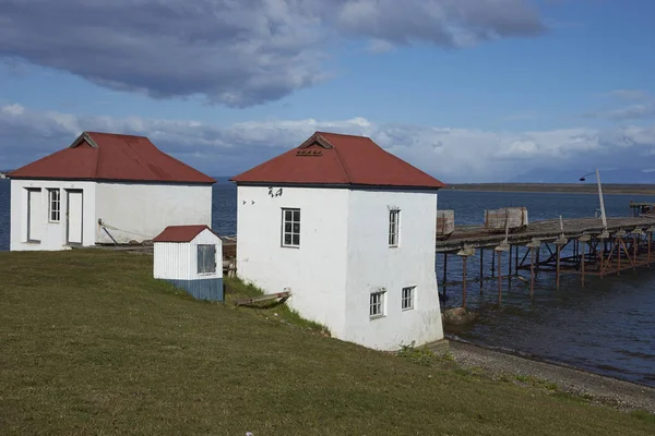 Historiska byggnader i Patagonien — Stockfoto