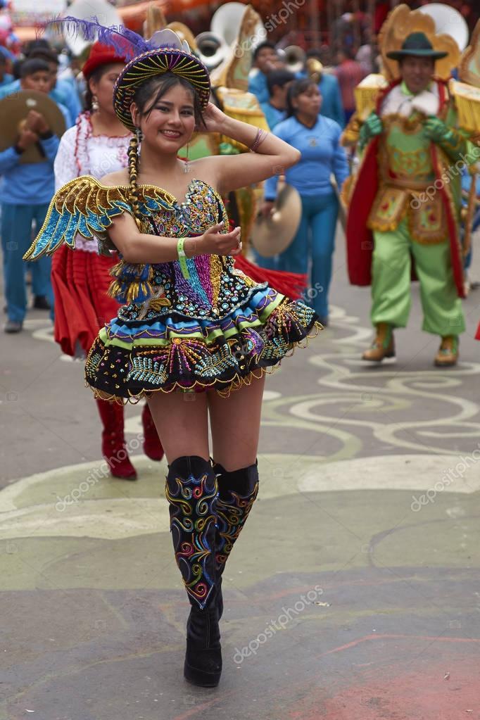 Morenada dance group at the Oruro Carnival – Stock Editorial Photo ...