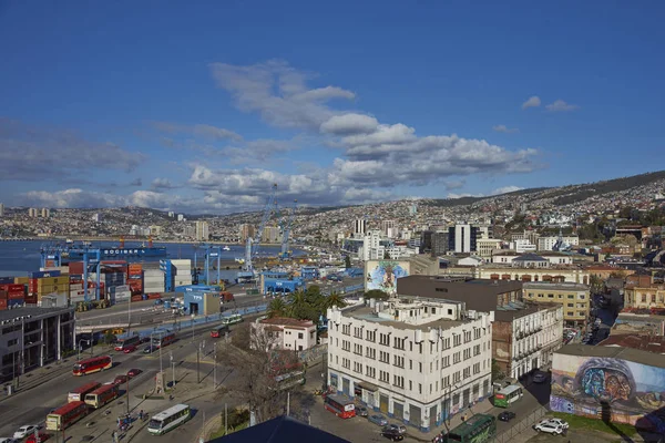 Haven van Valparaíso — Stockfoto