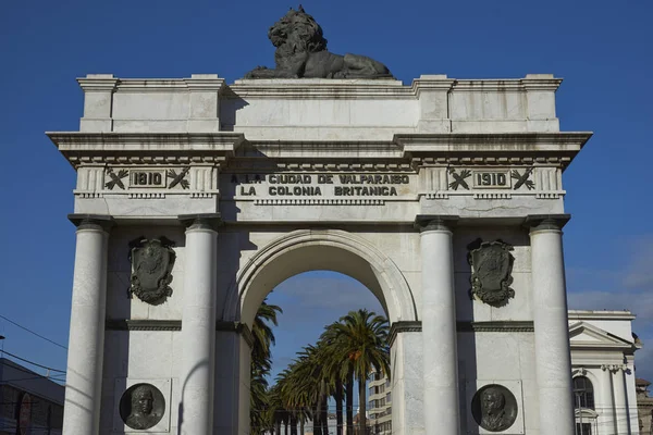 İngiliz Arch ayında Valparaiso — Stok fotoğraf