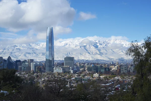 Santiago dopo la neve — Foto Stock