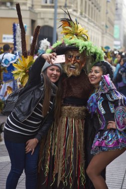 Fotoğraf fırsat Bolivya Bağımsızlık günü geçit töreninde