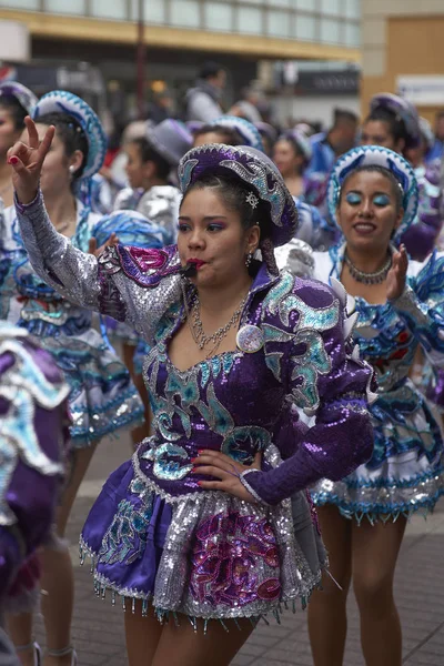 Bolívia függetlenség napja Parade — Stock Fotó