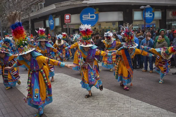 Bolivya Bağımsızlık günü yürüyüşü