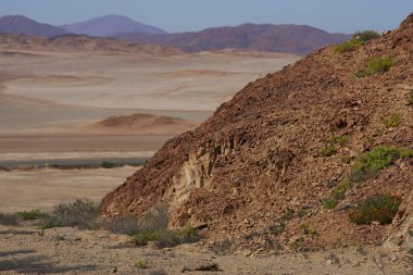 Kuzey Şili 'nin Atacama Çölü' nde renkli dağlar