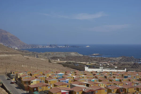 Porto cidade de Tocapilla — Fotografia de Stock