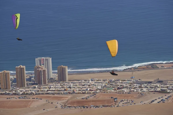 Paragliding in Iquique — Stockfoto