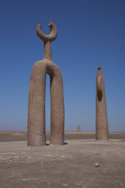 Atacama Çölü'heykel