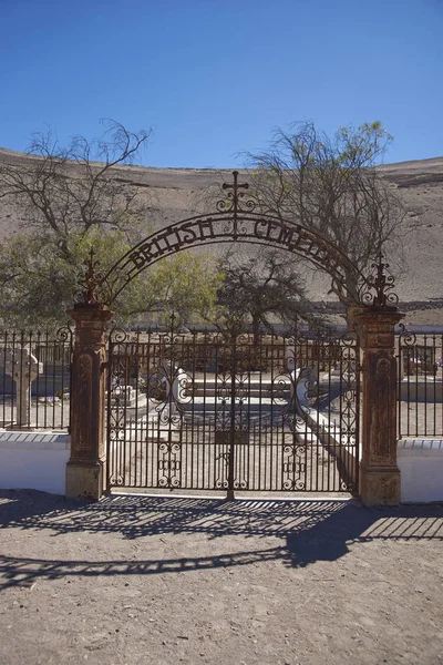 Cemetery in the Atacama Desert — Stock Photo, Image