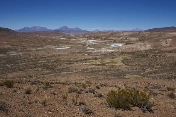 Kolorowe Góry Pustyni Atacama Północnym Chile — Zdjęcie stockowe