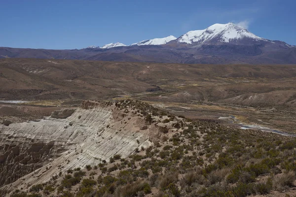 Manzara Lauca Millî Parkı — Stok fotoğraf