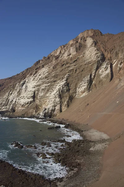 Anzota Grottor Arica Coast Chile Området Användes Som Bosättning Chinchorro — Stockfoto