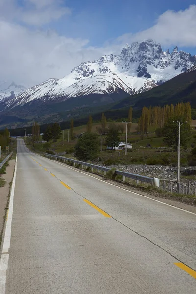 Carretera Austral Híres Összekötőút Távoli Városok Falvak Észak Patagónia Chile — Stock Fotó