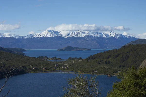 Landscape Carretera Austral Next Azure Blue Waters Lago General Carrera — Stock Photo, Image