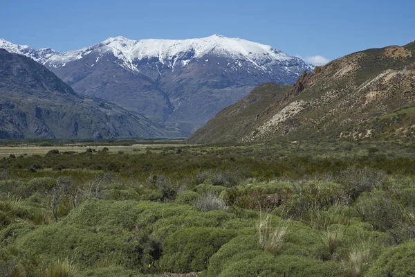 Краєвид Валле Chacabuco Північній Патагонії Чилі — стокове фото